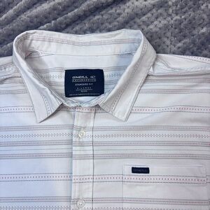 O'Neill Men's Multicolor Striped Button Down Shirt